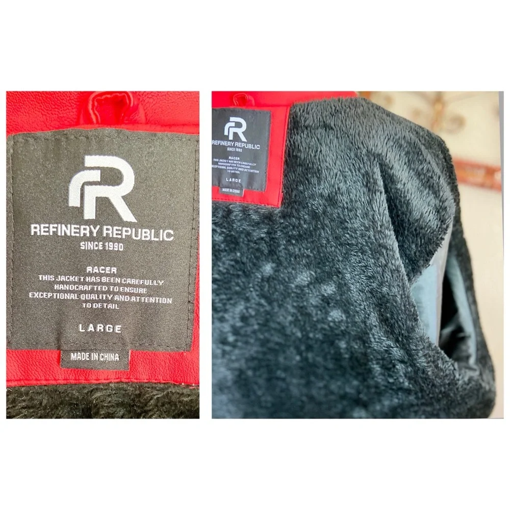 NWT - Racing Jacket by Refinery Republic
FULL SPEED AHEAD - Very Rare - Red - L - Picture 9 of 10